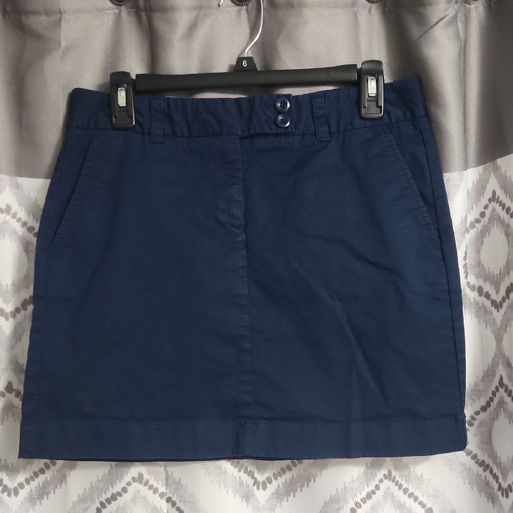 Vineyard Vines Dark Blue Mini Skirt